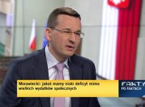 Mateusz Morawiecki w TVN24