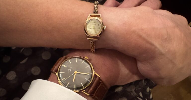 Złoty zegarek made in USSR