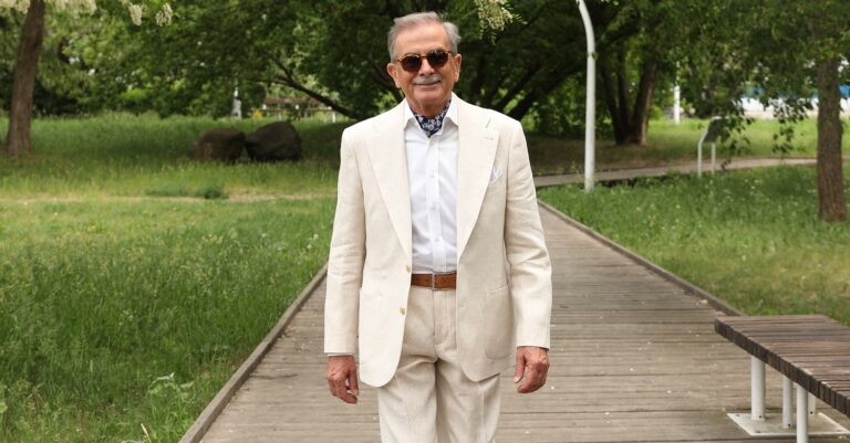 Lniane garnitury z mojej kolekcji